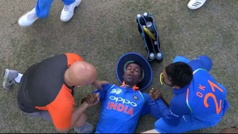 Hardik's injury was a massive blow to the Indian Team